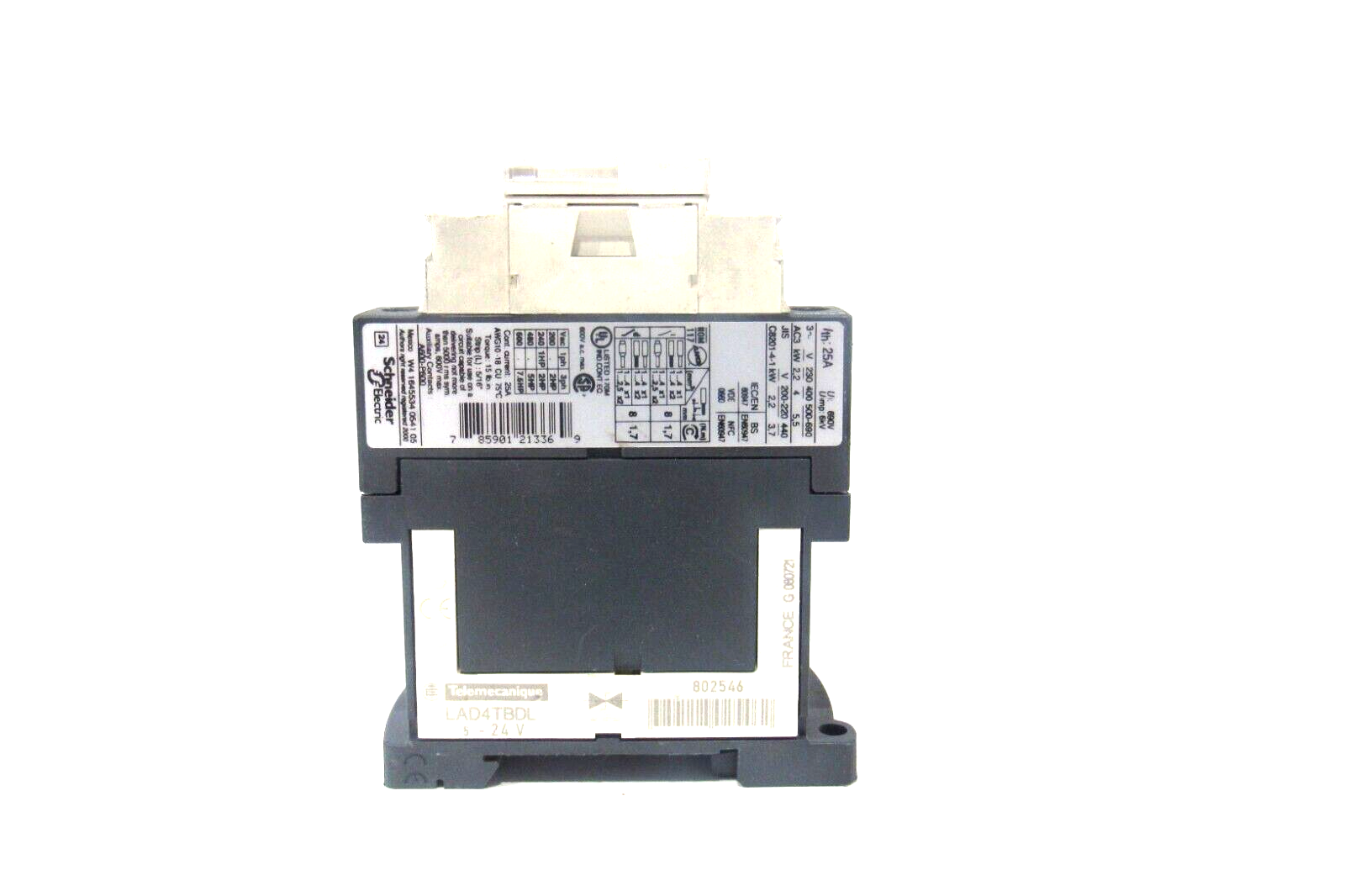 USED TELEMECANIQUE SCHNEIDER ELECTRIC LC1-D09-BD CONTACTOR LC1D09BD - Image 4