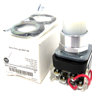 ALLEN BRADLEY 800T-PTH16W PILOT LIGHT SER.U 800TPTH16W NEW SURPLUS