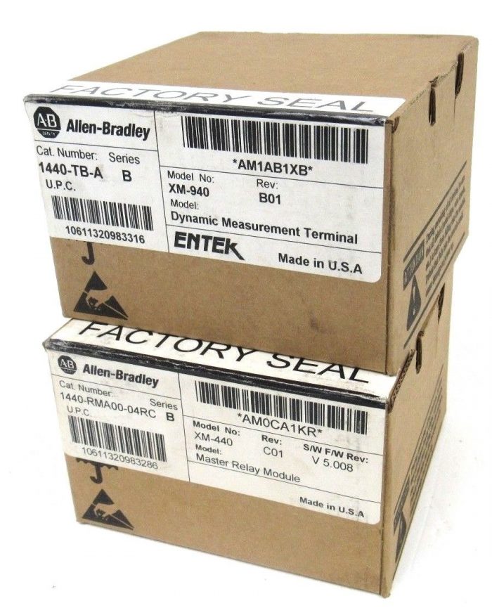NEW ALLEN BRADLEY 1440-RMA00-04RC MASTER RELAY MODULE WITH BASE