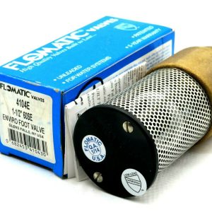 NEW FLOMATIC 4104E ENVIRO FOOT VALVE 1-1/2" 60SE
