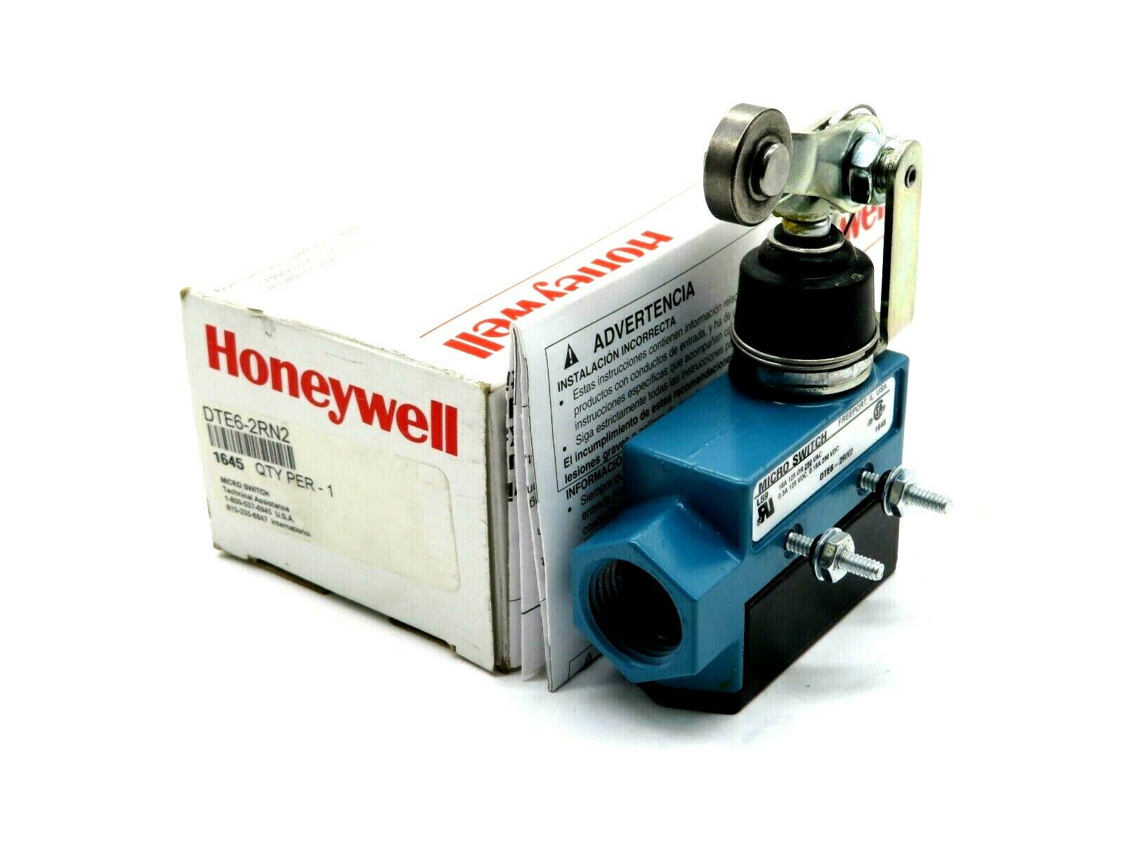 NEW HONEYWELL DTE6-2RN2 MICRO SWITCH DTE62RN2 - SB Industrial Supply, Inc.