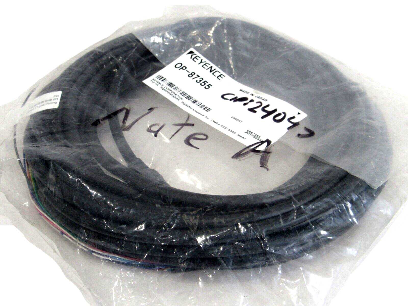 NEW KEYENCE OP-87355 CONTROL CABLE OP87355 - SB Industrial Supply, Inc.