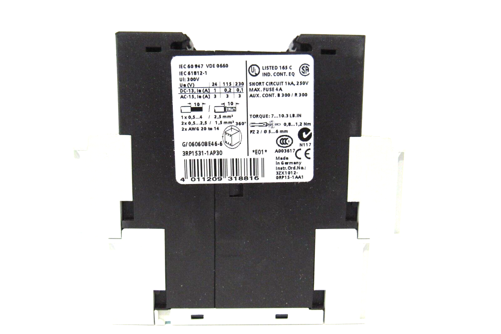 NEW SIEMENS 3RP1531-1AP30 TIME RELAY 3RP1531-1AP30 - Image 4