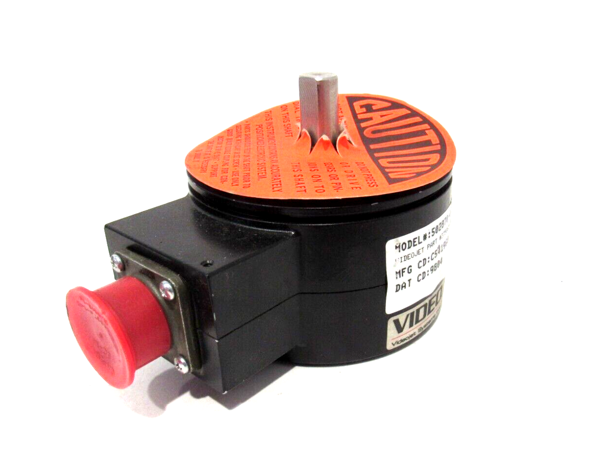 NEW VIDEOJET 375065-02 ENCODER MODEL 502870-0001 37506502
