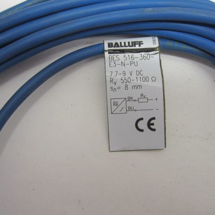 NEWBALLUFF BES 516-360-E3-N-PU PROXIMITY SENSOR BES516360E3NPU