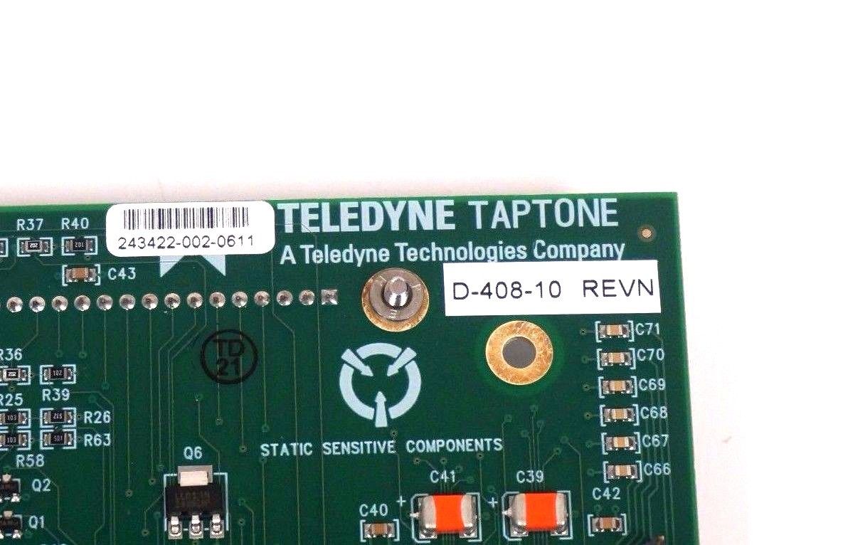TAPTONE D-408-10 DIGITAL SIGNAL PROCESS BOARD D40810 REPAIRED - Image 5