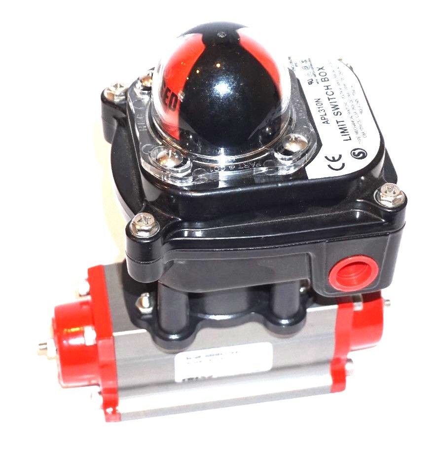 TRIAC TR20SR ACTUATOR WITH APL310N LIMIT SWITCH BOX & INDICATOR