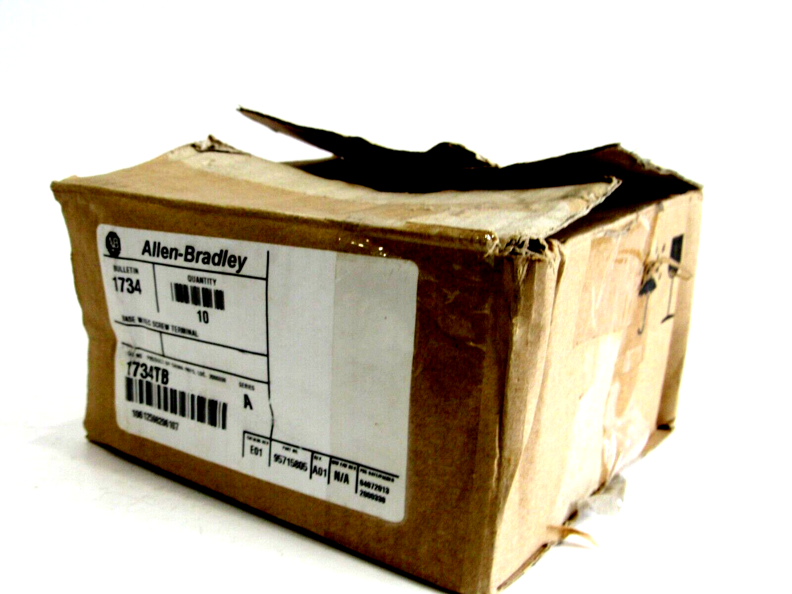 ALLEN BRADLEY 1734TB BASE / SCREW TERMINAL LOT OF 10 1734-MB NEW, SURPLUS