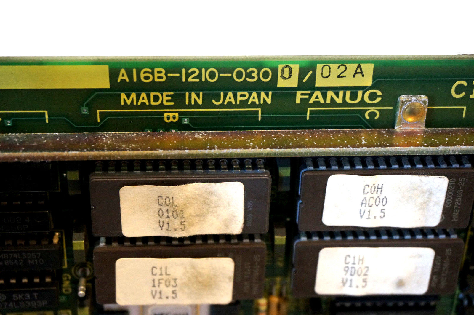 USED FANUC A16B-1210-0300/02A INTERFACE BOARD A16B12100300 - Image 4