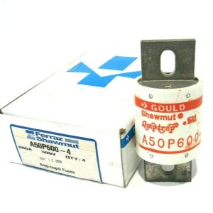 LOT OF 4 NEW FERRAZ SHAWMUT A50P600-4 FUSES A50P6004