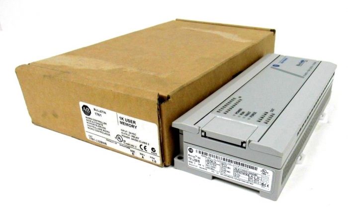NEW ALLEN BRADLEY 1761-L32BWB MICRO CONTROLLER 1761L32BWB SER E REV A FRN 1.0