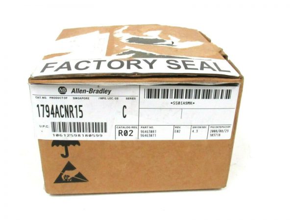 NEW ALLEN BRADLEY 1794ACNR15 SER. C FLEX I/O CONTROL REDUNDANT MEDIA ADAPTER - Image 3