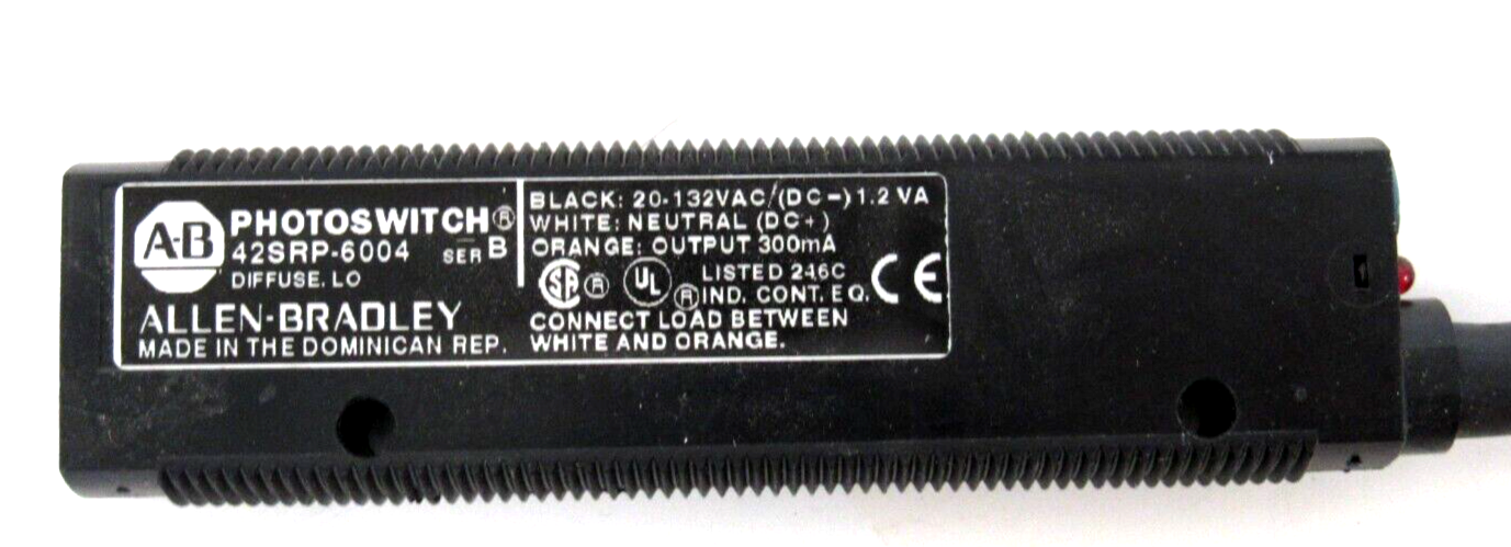 NEW ALLEN BRADLEY 42SRP-6004 PHOTOELECTRIC SENSOR SER.B 42SRP6004 - Image 3