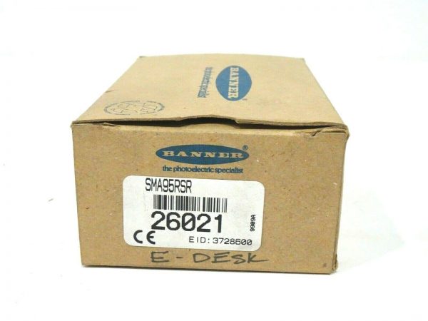 NEW BANNER ENGINEERING SMA95RSR VALUE BEAM RECEIVER 26021 - Image 3