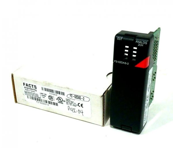 NEW FACTS ENGINEERING F2-02DAS-2 OUTPUT MODULE F202DAS2
