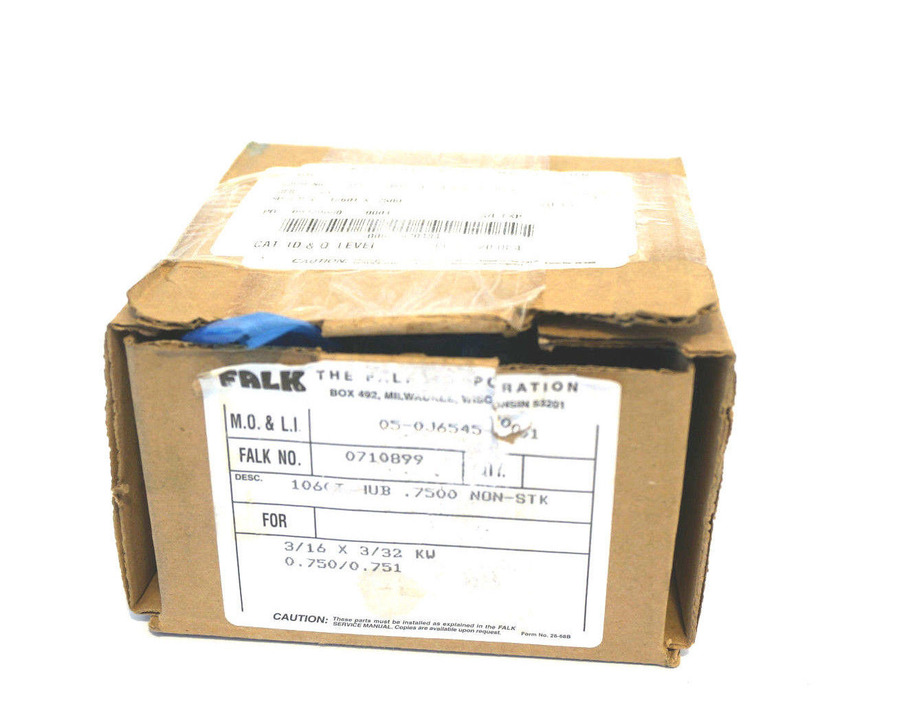 NEW FALK 1060T STEEL COUPLING HUB 05-0J6545