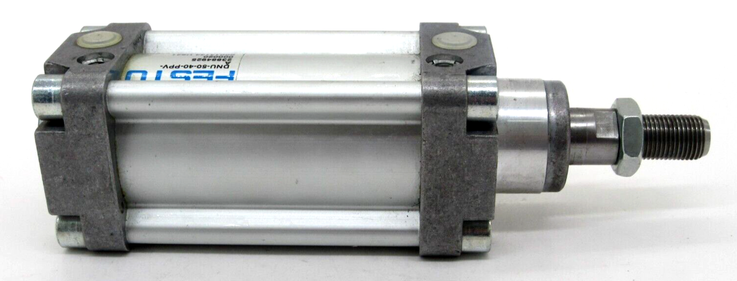NEW FESTO DNU-50-40-PPV-A PNEUMATIC CYLINDER DNU5040PPVA - Image 5