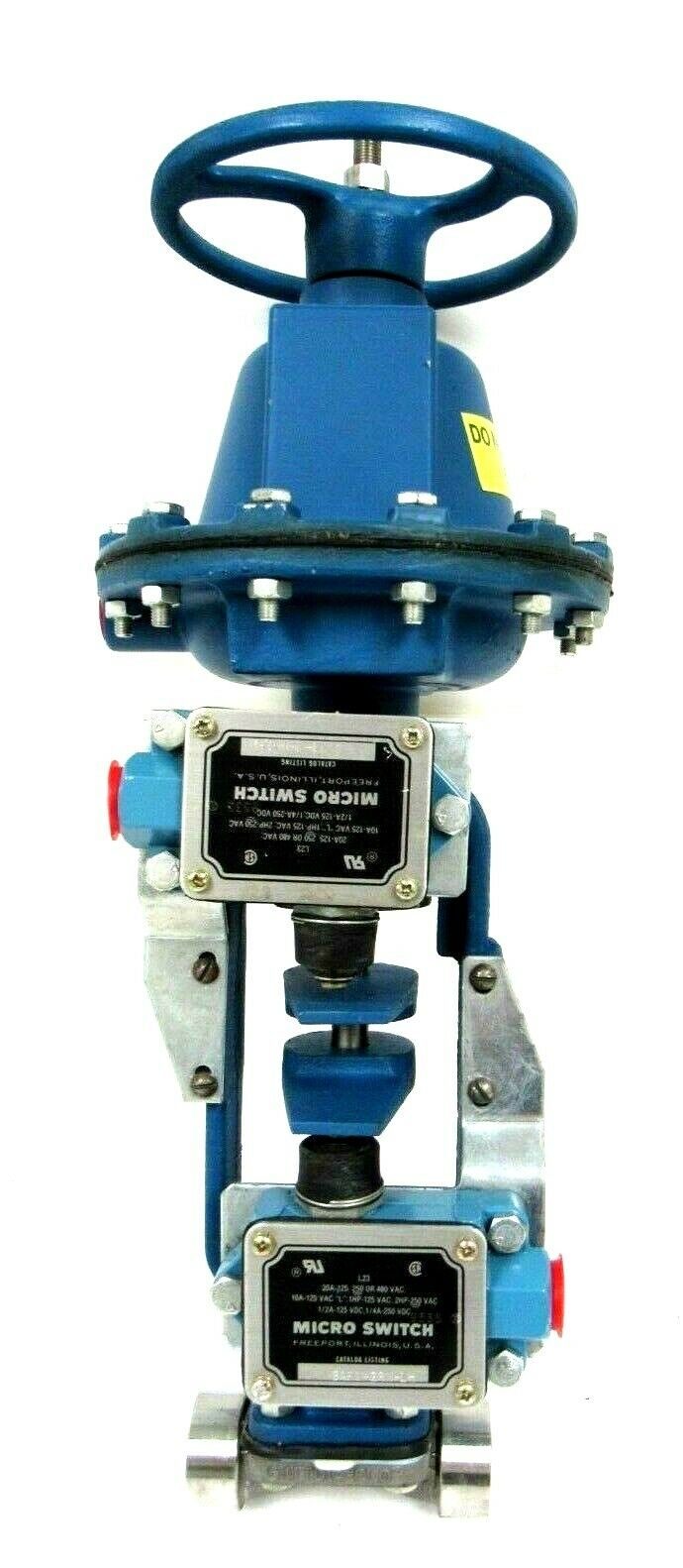 NEW ITT ENGINEERED VALVES NO.12 AIR MOTOR ACTUATOR 3/4" BAF1-2RN-LH - Image 3