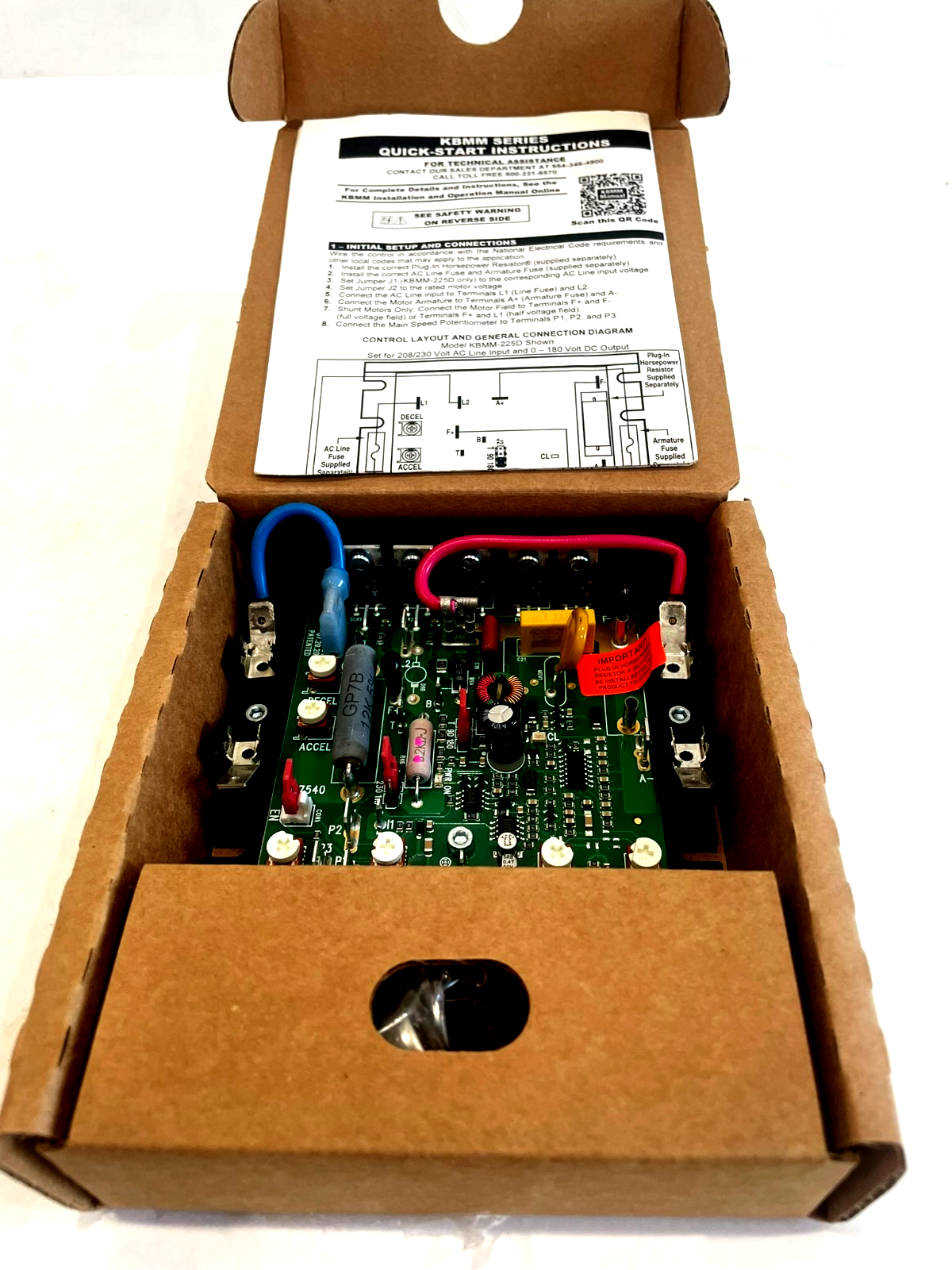 NEW KB ELECTRONICS KBMM-225D MOTOR CONTROL DRIVE KBMM225D - Image 5
