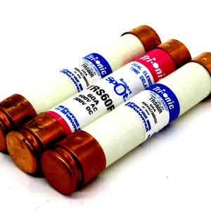 NEW LOT OF 3 FERRAZ SHAWMUT TRS60R TIME DELAY FUSES 60A 600VAC