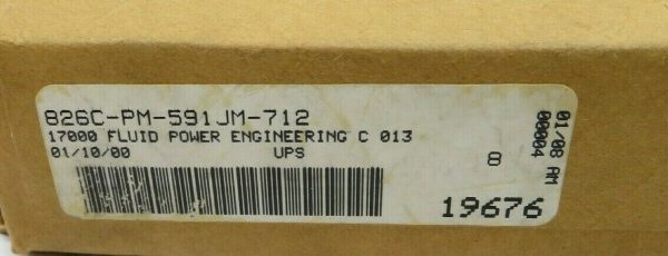 NEW MAC VALVES INC 826C-PM-591JM-712 SOLENIOD VALVE PME-591JM 826CPM591JM712 - Image 6