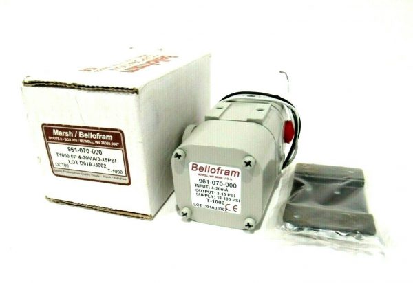 NEW MARSH BELLOFRAM 961-070-000 PRESSURE TRANSDUCER 961070000