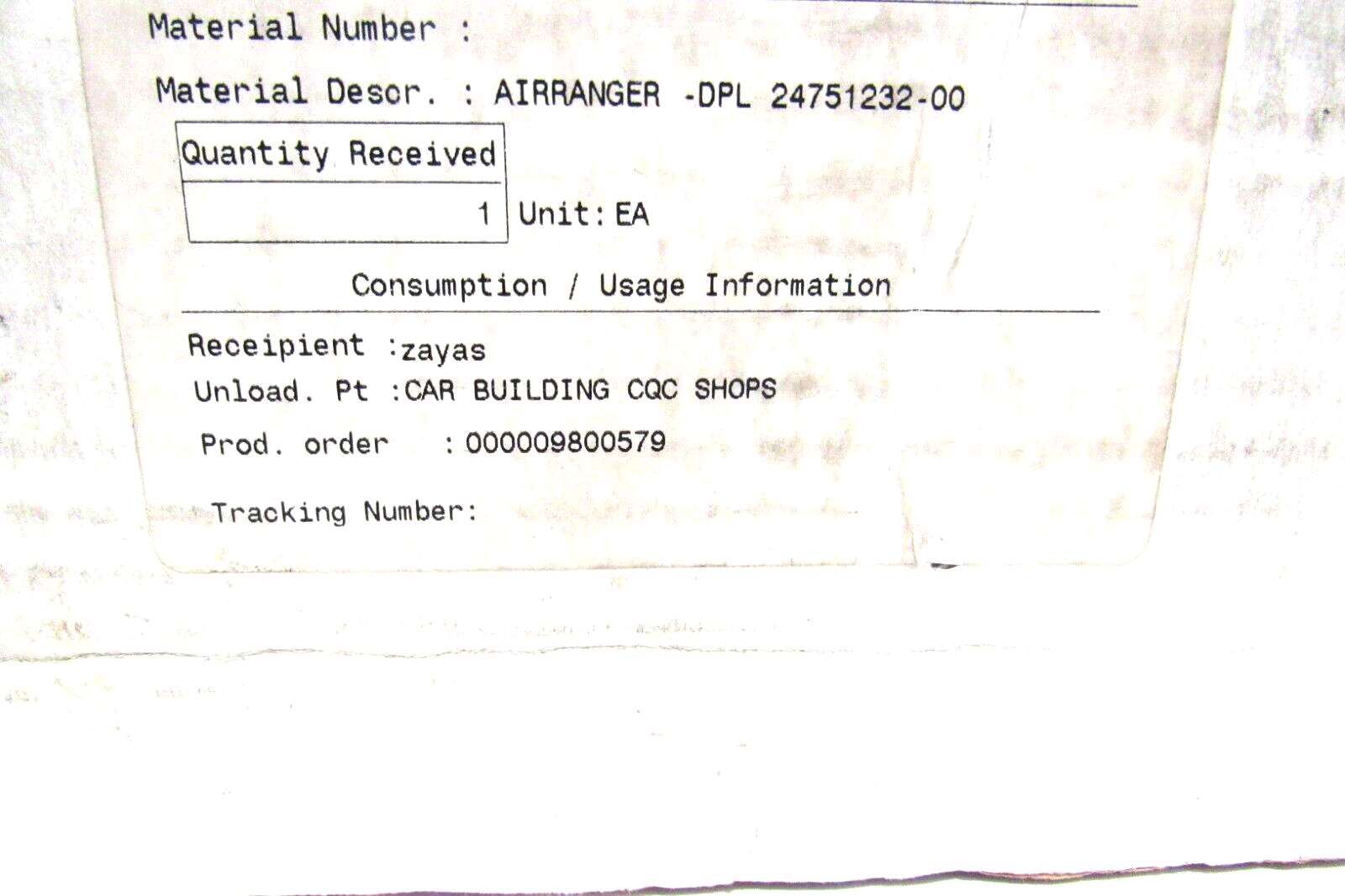 NEW MILLTRONICS 24751232-00 AIRRANGER DPL 2475123200 - Image 6