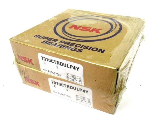 NEW NSK 7010CTRDULP4Y SUPER PRECISION BEARING SET