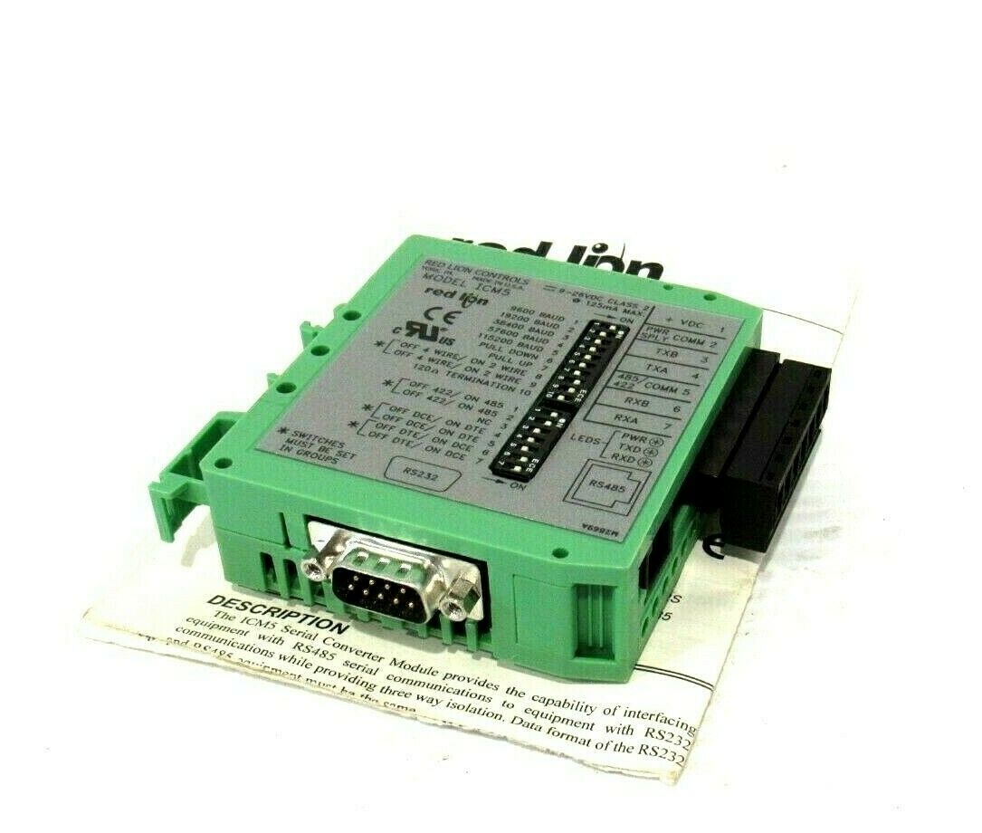 NEW RED LION CONTROLS ICM50000 CONVERTER MODULE