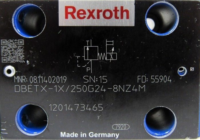 NEW REXROTH 0811402019 VALVE DBETX-1X/250G24-8NZ4M - Image 5