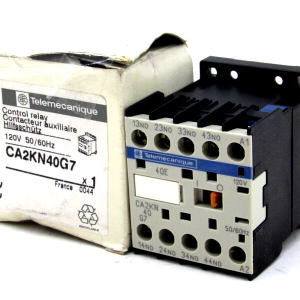 NEW TELEMECANIQUE CA2KN40G7 CONTROL RELAY 120V 50/60HZ