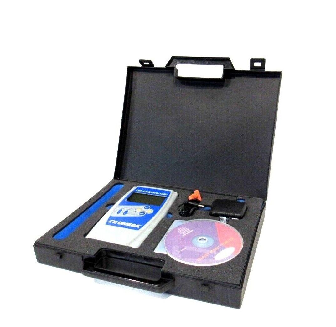 USED OMEGA ENGINEERING OM-DAQPRO-5300 HANDHELD DATALOGGER OMDAQPRO5300 ...