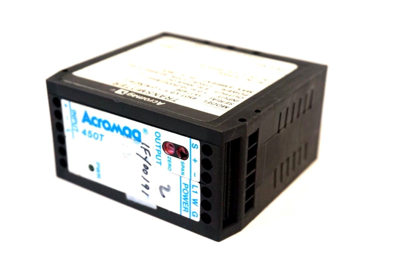 ACROMAG 450T-V2-Y-1-DIN-NCR-C TRANSMITTER 450TV2Y1DINNCRC