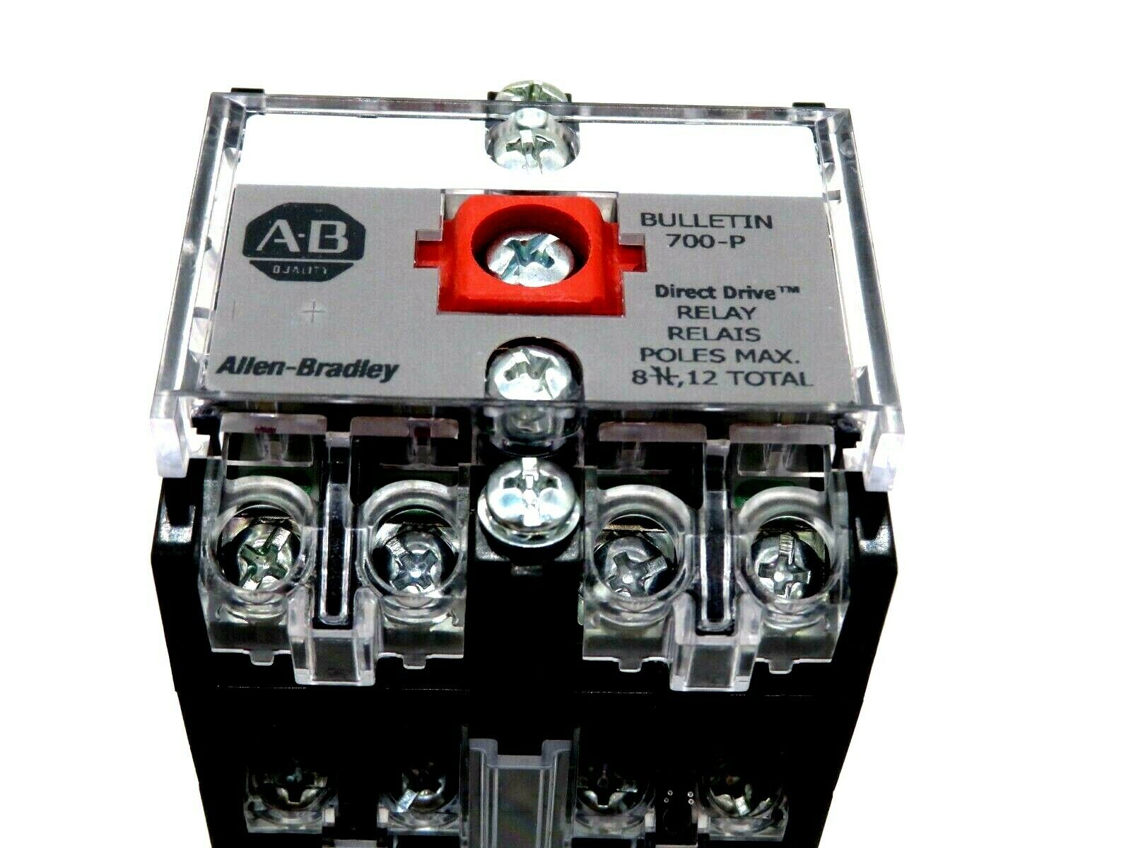 NEW ALLEN BRADLEY 700DC-P800Z24 CONTROL RELAY TYPE P SER. E 700DCP800Z24 - Image 4