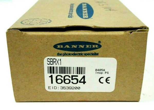 NEW BANNER ENGINEERING SBRX1 MULTI-BEAM RECEIVER 16654 - Image 4