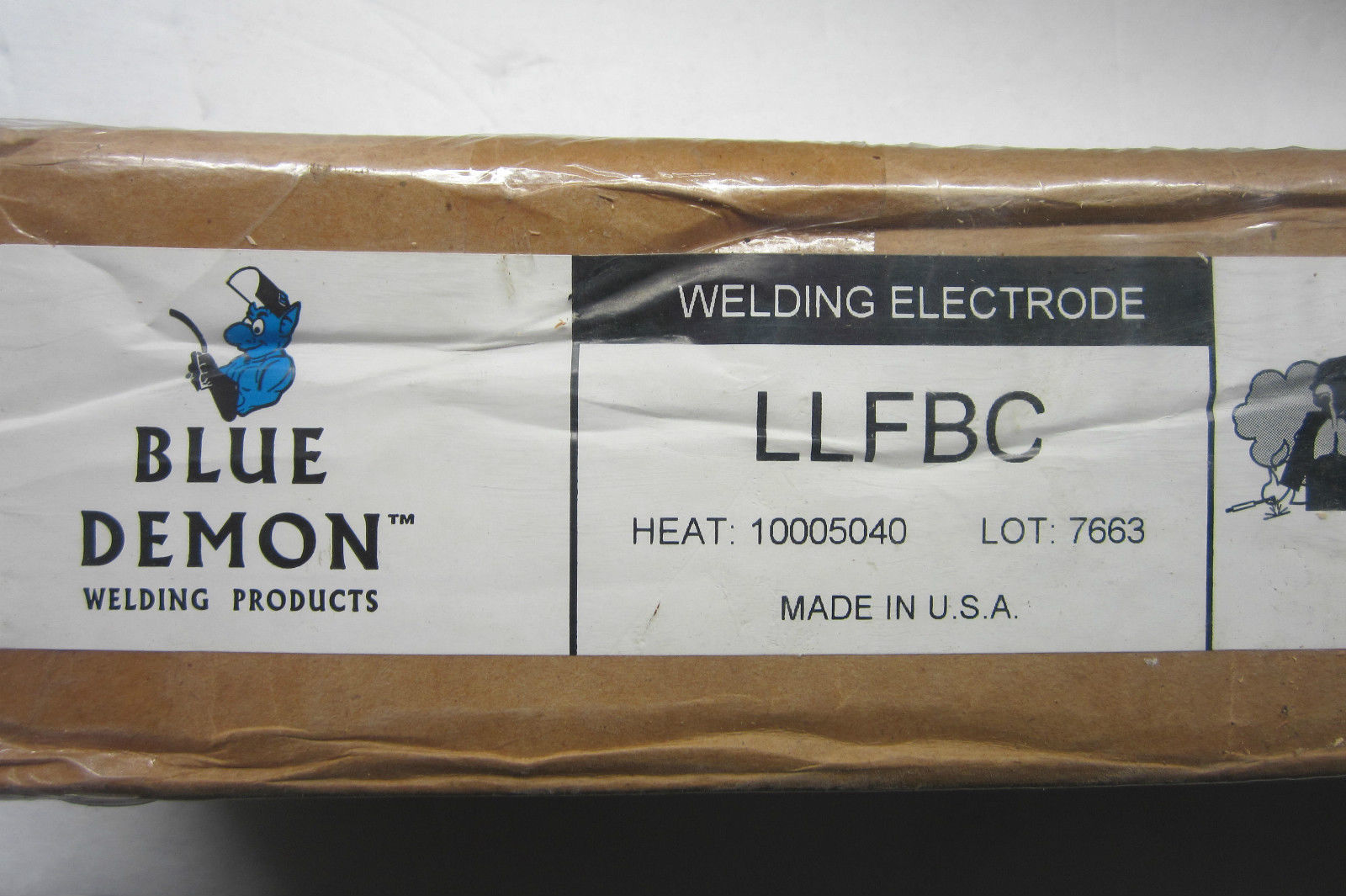 NEW BLUE DEMON LLFBC-125-10 WELDING ELECTRODE LLFBC12510