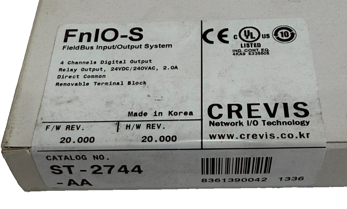 Crevis Rio Module NEW CREVIS ST-2744 DIGITAL OUTPUT MODULE ST2744 - SB Industrial Supply ...