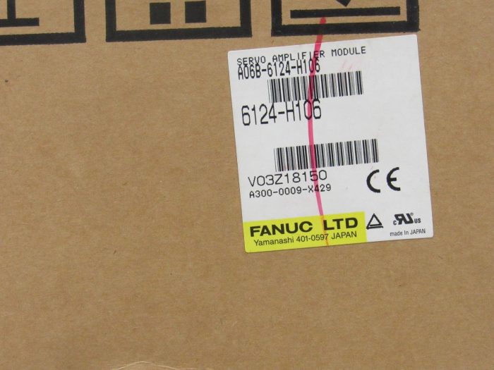 NEW FANUC A06B-6124-H106 SERVO AMPLIFIER A06B6124H106 - Image 4