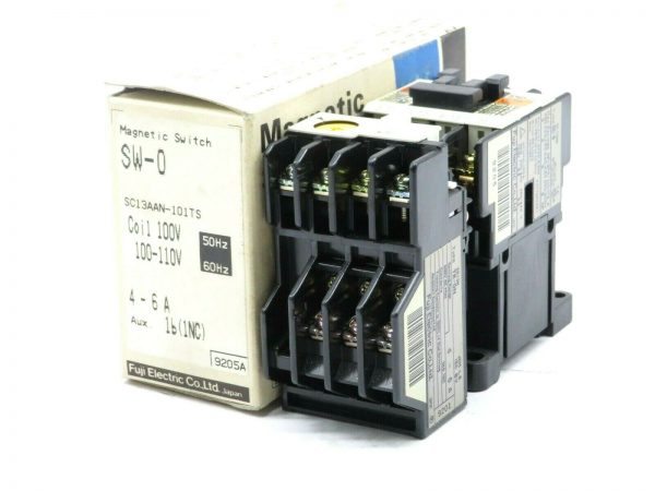 NEW FUJI ELECTRIC SW-0 MAGNETIC SWITCH SC13AAN-101TS SW0