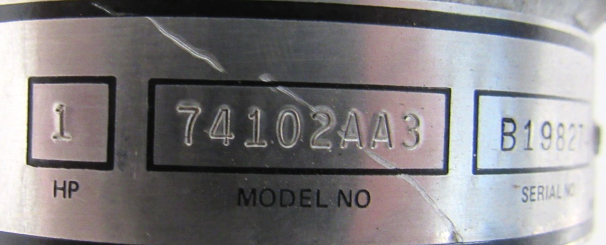 NEW GARNER DENVER 74102AA3 AIR MOTOR 1HP - Image 5