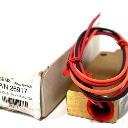NEW GEMS 26917 FLOW SWITCH