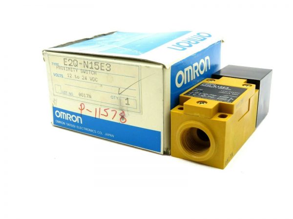 NEW OMRON E2Q- N15E3 PROXIMITY SWITCH SENSOR E2QN15E3