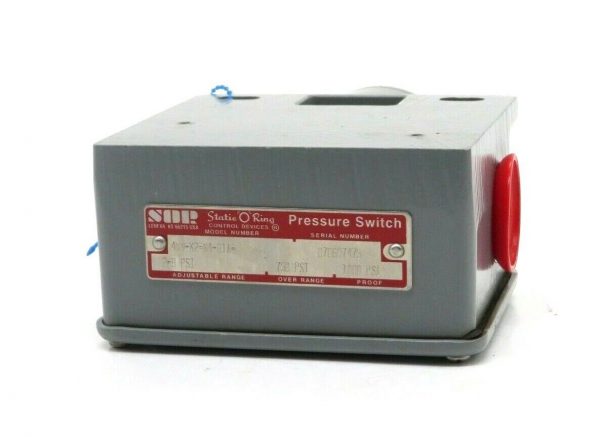 NEW SOR 4NN-K2-N4-B1A PRESSURE SWITCH 2-8 PSI 4NNK2N4B1A - Image 3