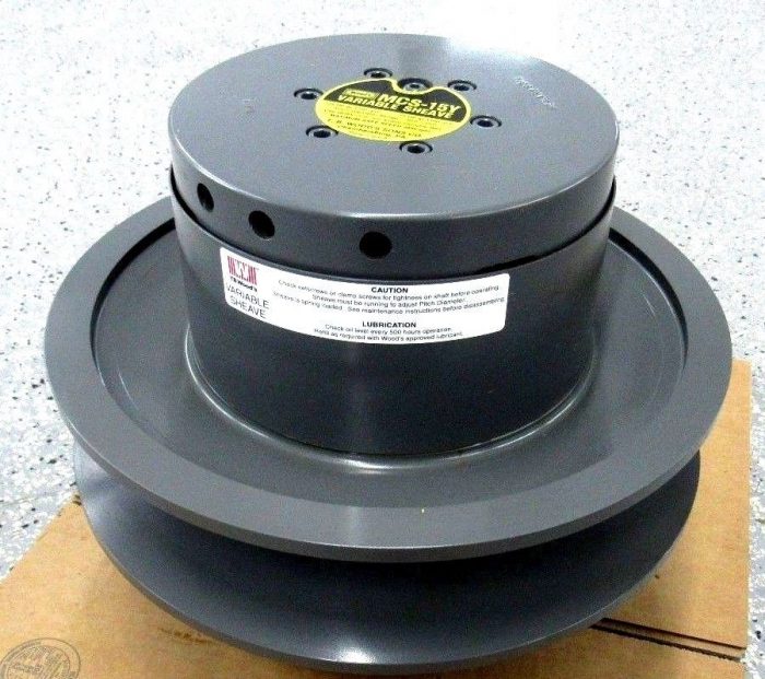 NEW TB WOODS MCS-15Y VARIABLE SHEAVE MSC15YX278 MCS15Y 125HP 1750 RPM 2-7/8" - Image 3