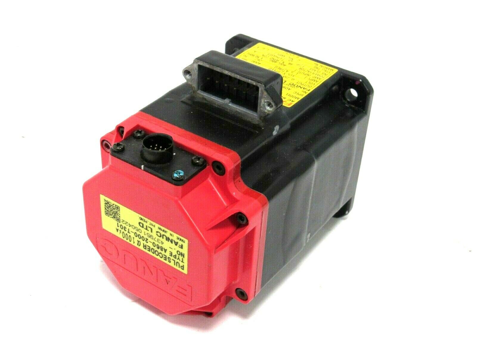 USED FANUC A06B-0213-B100 SERVO MOTOR AIS 2/5000HV A06B0213B100 A860-2000-T301 - Image 3