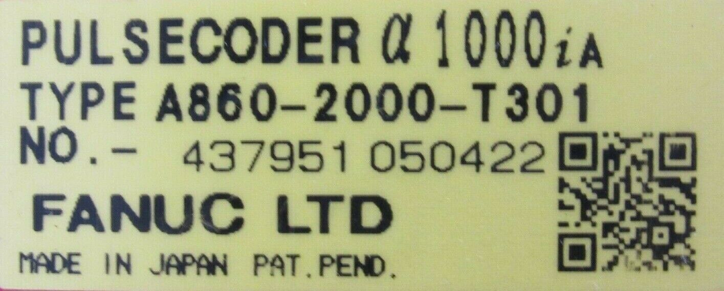USED FANUC A06B-0213-B100 SERVO MOTOR AIS 2/5000HV A06B0213B100 A860-2000-T301 - Image 4