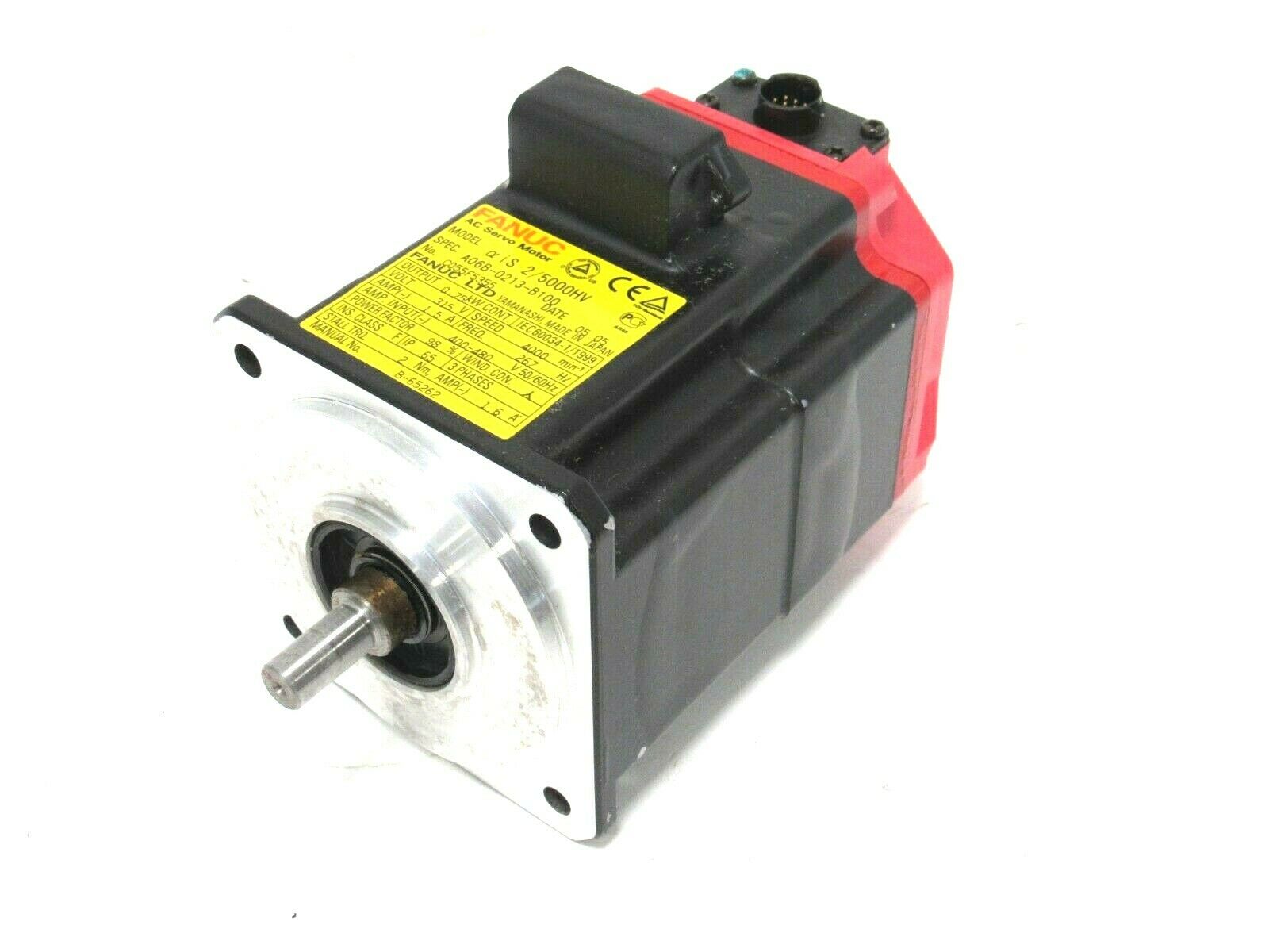 USED FANUC A06B-0213-B100 SERVO MOTOR AIS 2/5000HV A06B0213B100 A860-2000-T301