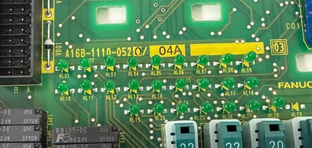 USED FANUC A16B-1110-0520/04A ROBODRILL CONTROL BOARD A16B-1110-0520 - Image 5