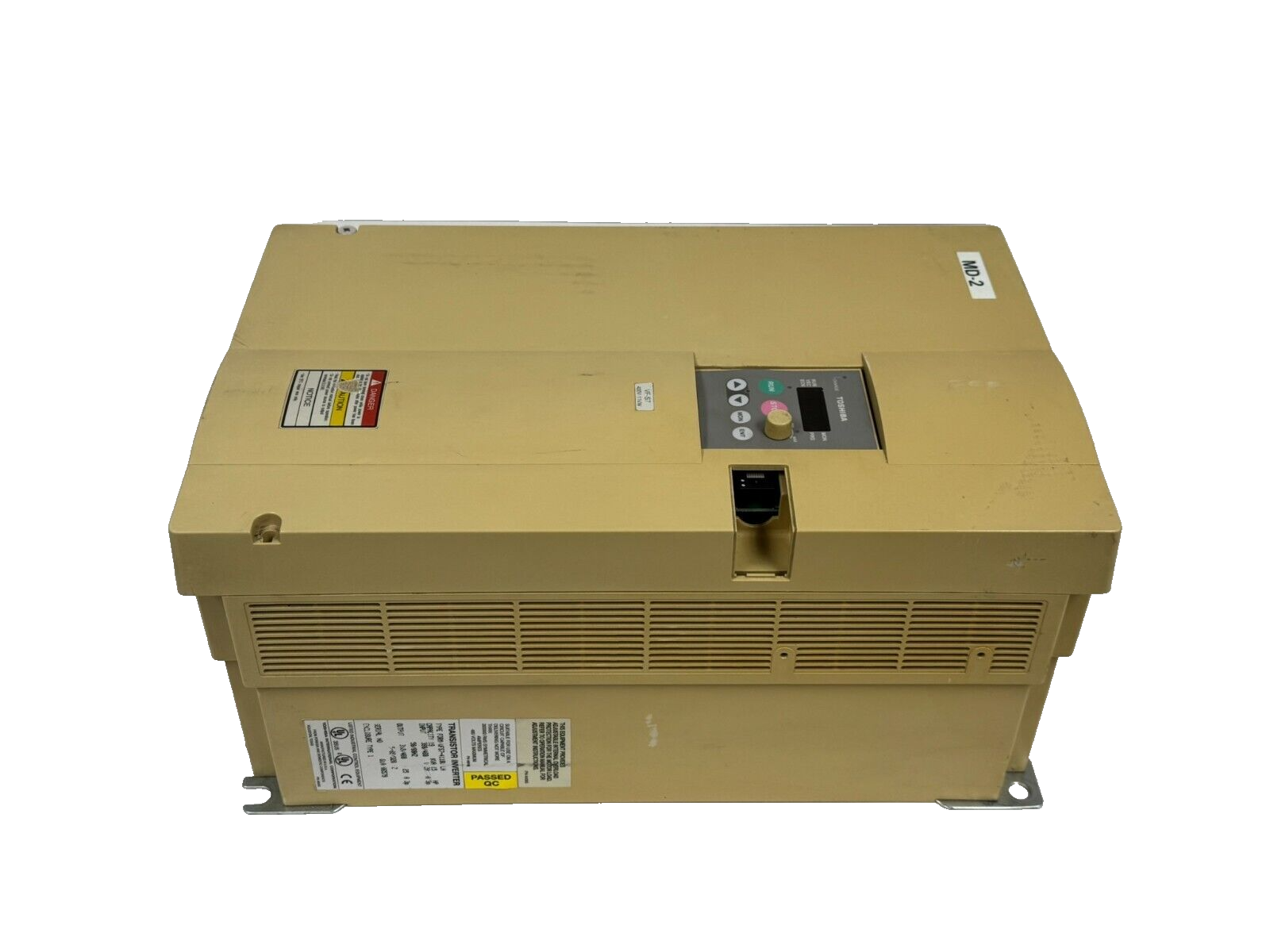 USED TOSHIBA VFS7-4110UPLH INVERTER DRIVE 15HP 3PH 380/460V - Image 3