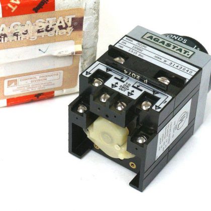 NEW AGASTAT 7022PC TIME DELAY RELAY 120VDC, 1.5-15 SEC